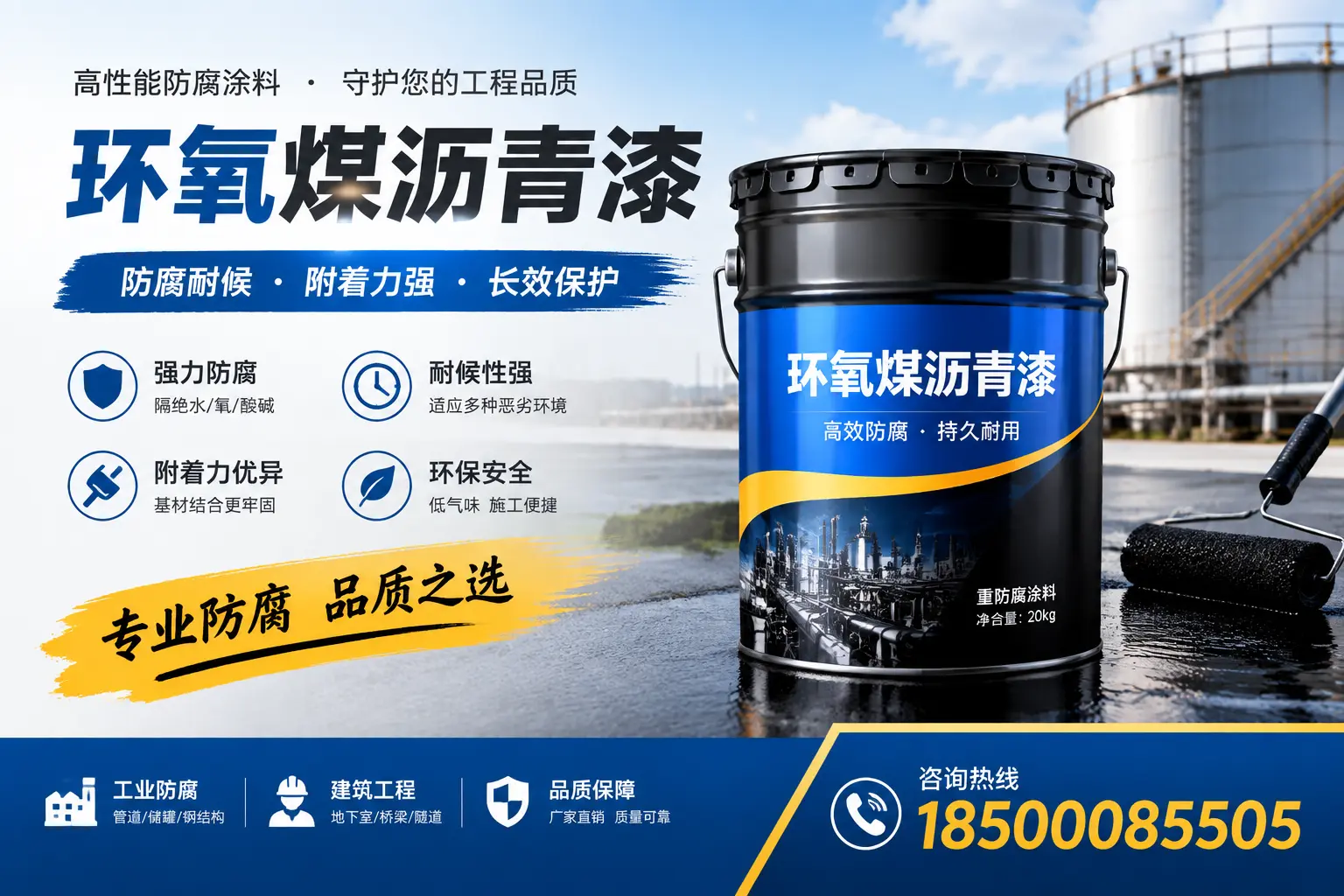 如何选择适合的环氧煤沥青漆？鸡西市场选型指南